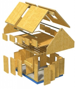 SIP Panels House 3d