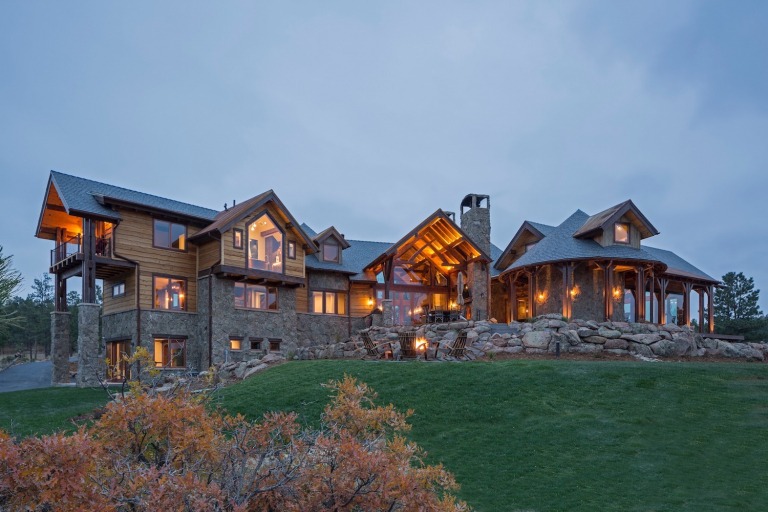 Lions Tale Ranch - Colorado Timberframe